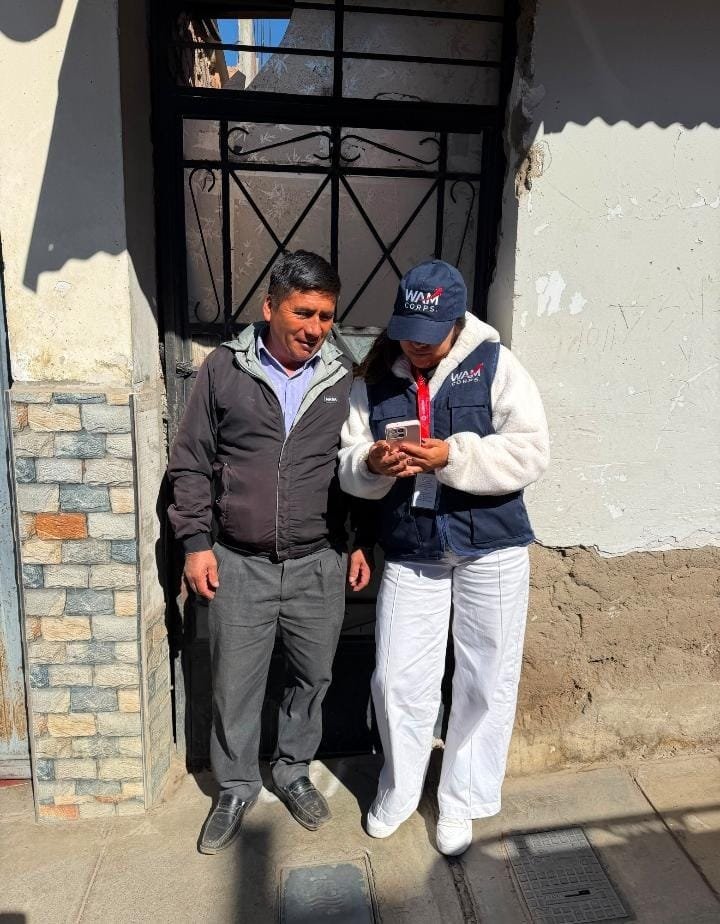 Asesoría y entrevista en calle